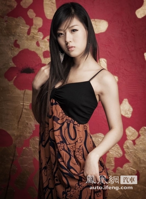 韩国车模黄美姬写真集-手机凤凰网