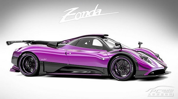 又一辆全球唯一 Pagani公佈Zonda 750设计图