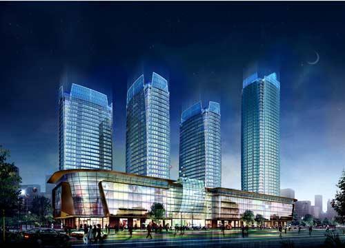 沈阳太原街商圈建199.5米高楼 将成地标性建筑