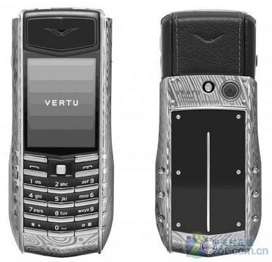 Vertu推纯手工不锈钢质地3G手机