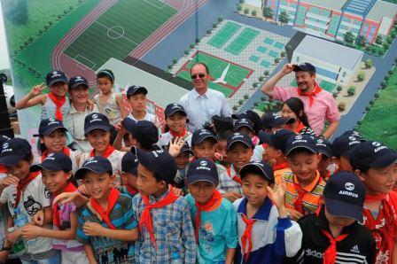 空中客车公司资助四川绵阳震后重建小学