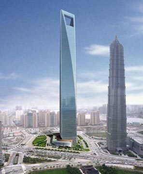 日立电梯登上世界第一高:上海环球金融中心