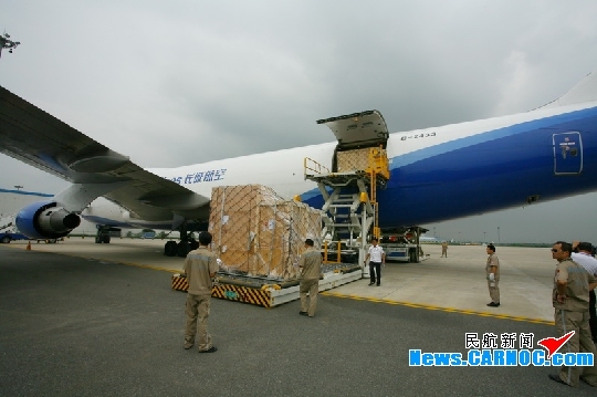 青岛机场成功保障长城航空洲际直航货运包机