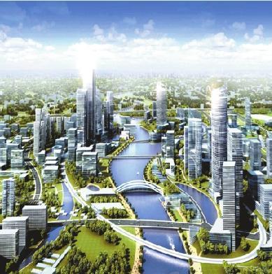 成都首度以城市概念规划金融总部商务区域