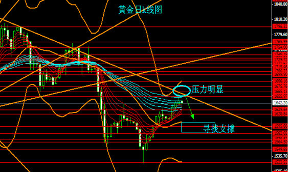 黄金投资策略网:金价冲高回落 短期面临调整风