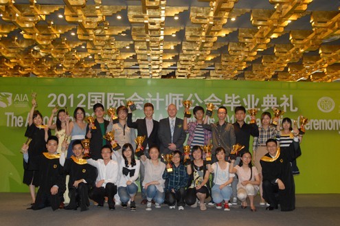 上海立信会计学院aia国际本科2012年毕业典礼