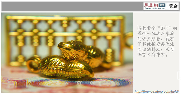 乱世黄金的中国家庭理财智慧:配置实物黄金