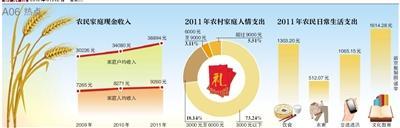 我国农村基尼系数逼近警戒线 家庭贫富差距拉大