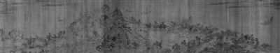 元代王振鹏《江山胜览图卷》(局部)被认为可以与北宋张择端《清明上河图》的纪实性风情画长卷一比高下。