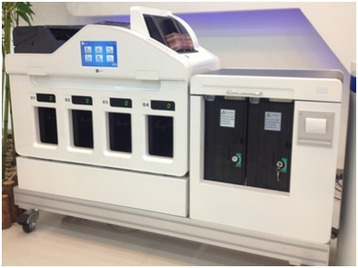 中智融通首发智能加钞机可自动为ATM钞箱加