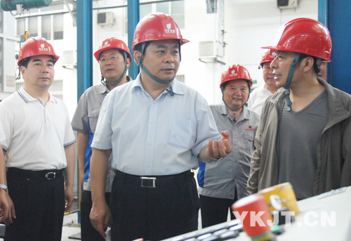 王信调研轻合金公司 强调发挥电铝产业新经济