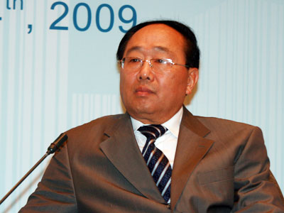 出席2010冬季达沃斯论坛中方嘉宾中国进出口银行行长李若谷
