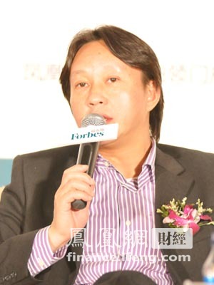 图文：英皇娱乐中国区总裁徐岩