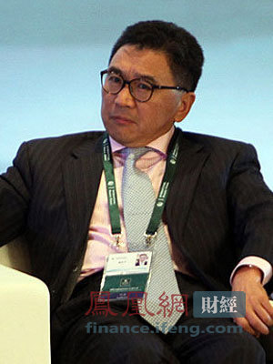 图文：德意志银行亚洲区主席蔡洪平