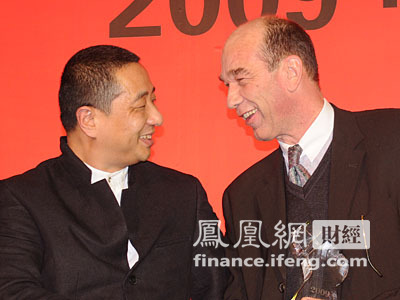 图文：于天宏和宝马中国总裁