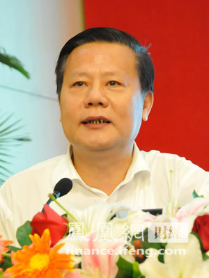 图文：中国社科院财政与贸易研究所所长裴长洪  