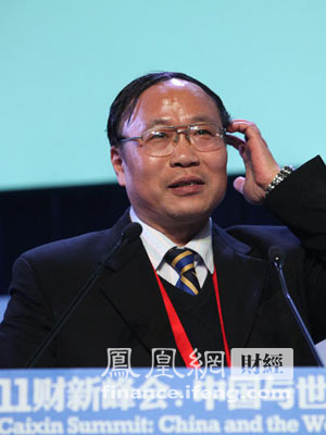 图：国家信息中心首席经济师范剑平