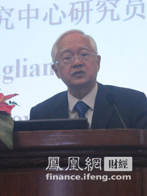 图：国务院发展研究中心研究员吴敬琏