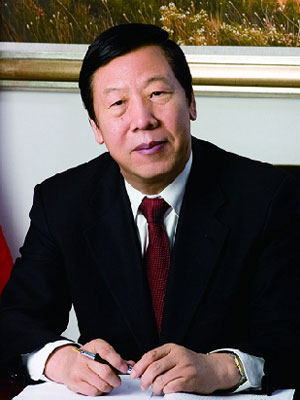 图文:全国社会保障基金理事会理事长戴相龙