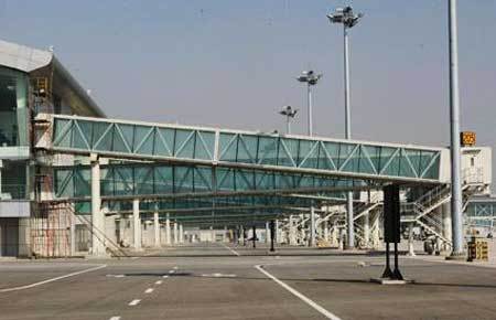 图为天津滨海国际机场
