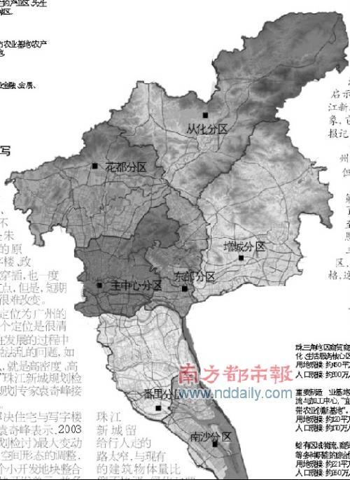 广州城市功能分区再思考