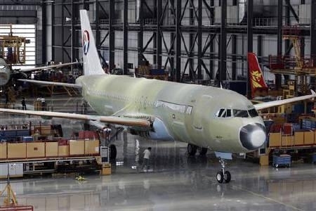 第二架天津产空客飞机今日交付海南航空公司