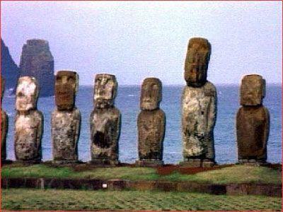 4.智利复活岛:复活岛,被称为是世界上最神秘的