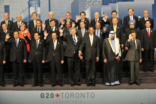 二十国集团(g20)峰会领导人合影