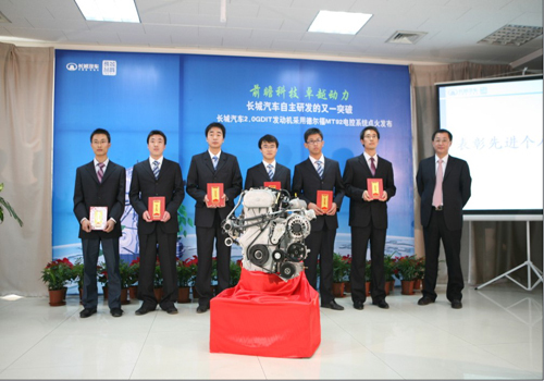 长城汽车gw4c20汽油发动机点火成功 高清图片
