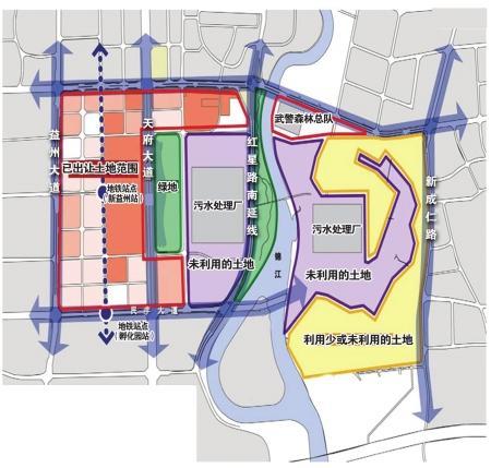 成都首度以"城市"概念规划金融总部商务区域