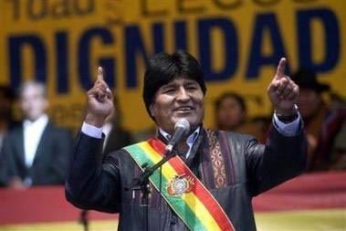 玻利维亚总统埃沃-莫拉莱斯