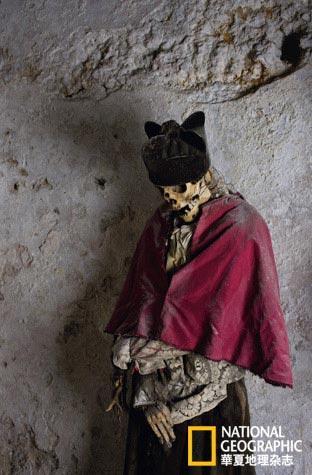 探秘西西里岛木乃伊:僵硬干尸列队而立 - 谈天说地 - 食品论坛