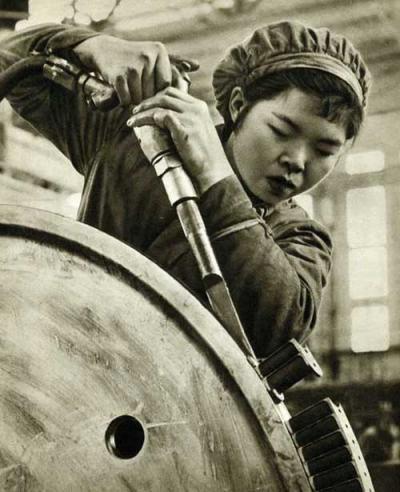 50年代中国的劳动女性组图