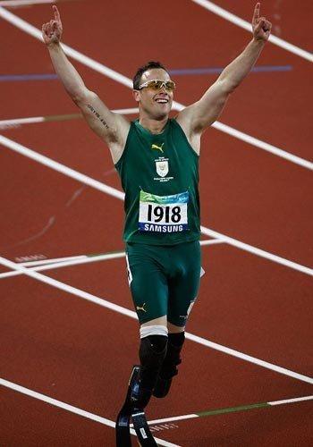 刀锋战士,残疾人运动员皮斯托瑞斯驰骋在北京奥运会的赛场上