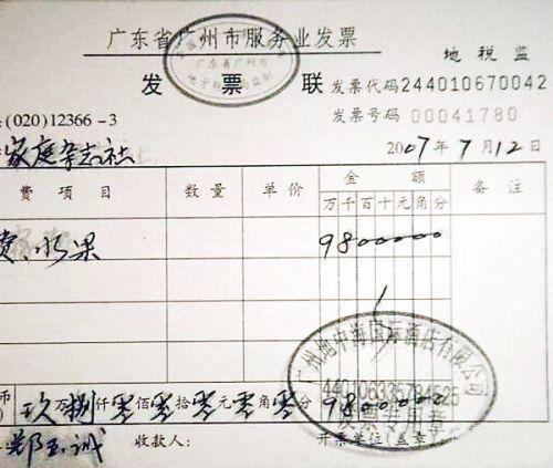 广东妇联以吃水果为名开100多万发票(图)