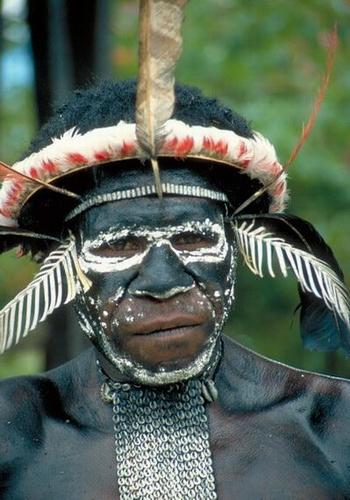 食人族部落 非洲图片
