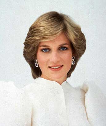 1982年英国皇家著名摄影师斯诺顿勋爵为戴安娜王妃拍摄了这张照片.