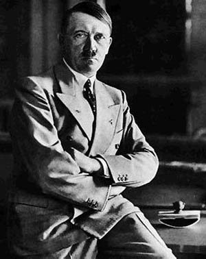 希特勒的自画像图片