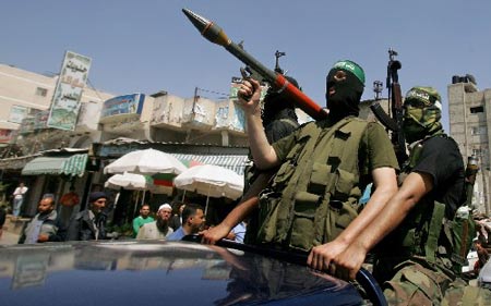 巴勒斯坦哈马斯武装图片