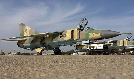 利比亚空军的米格