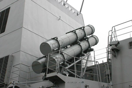 日本90式反舰导弹图片