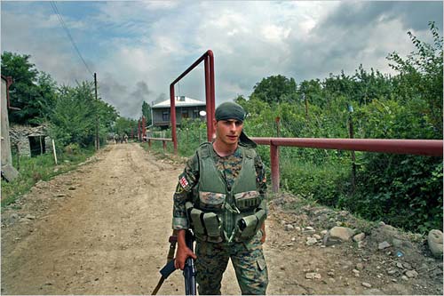 格鲁吉亚军队宣称已武力攻占南奥塞梯首府(图)