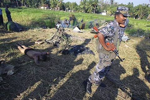 斯里兰卡猛虎组织血腥图片