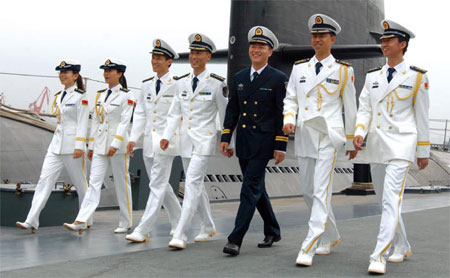 共和国海军07式军服
