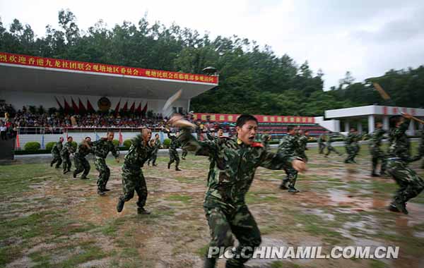 深圳武警边防图片