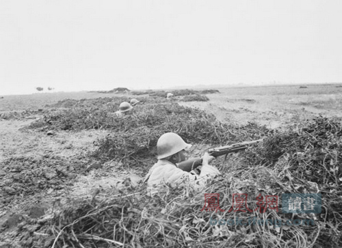 国共内战整编74师师长张灵甫被击毙现场