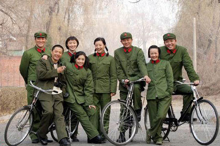 中国60年时尚变迁:统一的60年代 绿军装青年的最爱