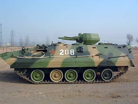中国装甲车侧面图片