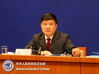 中国卫生部部长图片