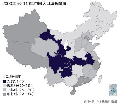 六个出现常住人口负增长的省份_常住人口登记卡